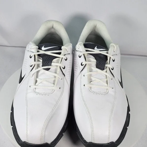Nike Durasport III Men's White Golf Shoes Size 9 Wide Spike